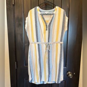 Striped women’s dress